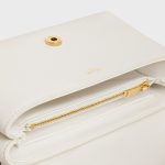 TEEN CELINE VICTOIRE BAG IN SUPPLE CALFSKIN WHITE - Image 4